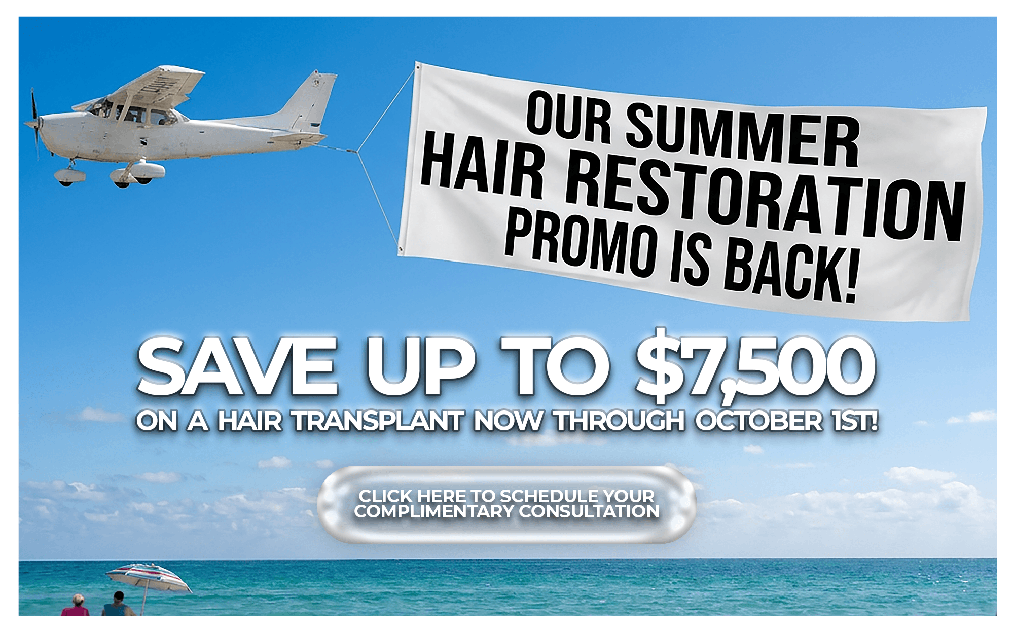 Summer Offer on Hair Restoration